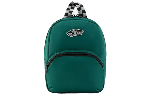 Vans Preppy Style Polyester Backpack Women's Blue Green