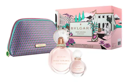 Bvlgari, set, perfume, cosmetic bag, 75 ml, 15 ml