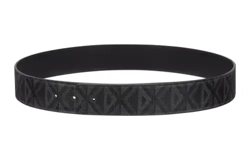 DIOR Canvas, Cow Leather Belts Men's Black Width 4cm