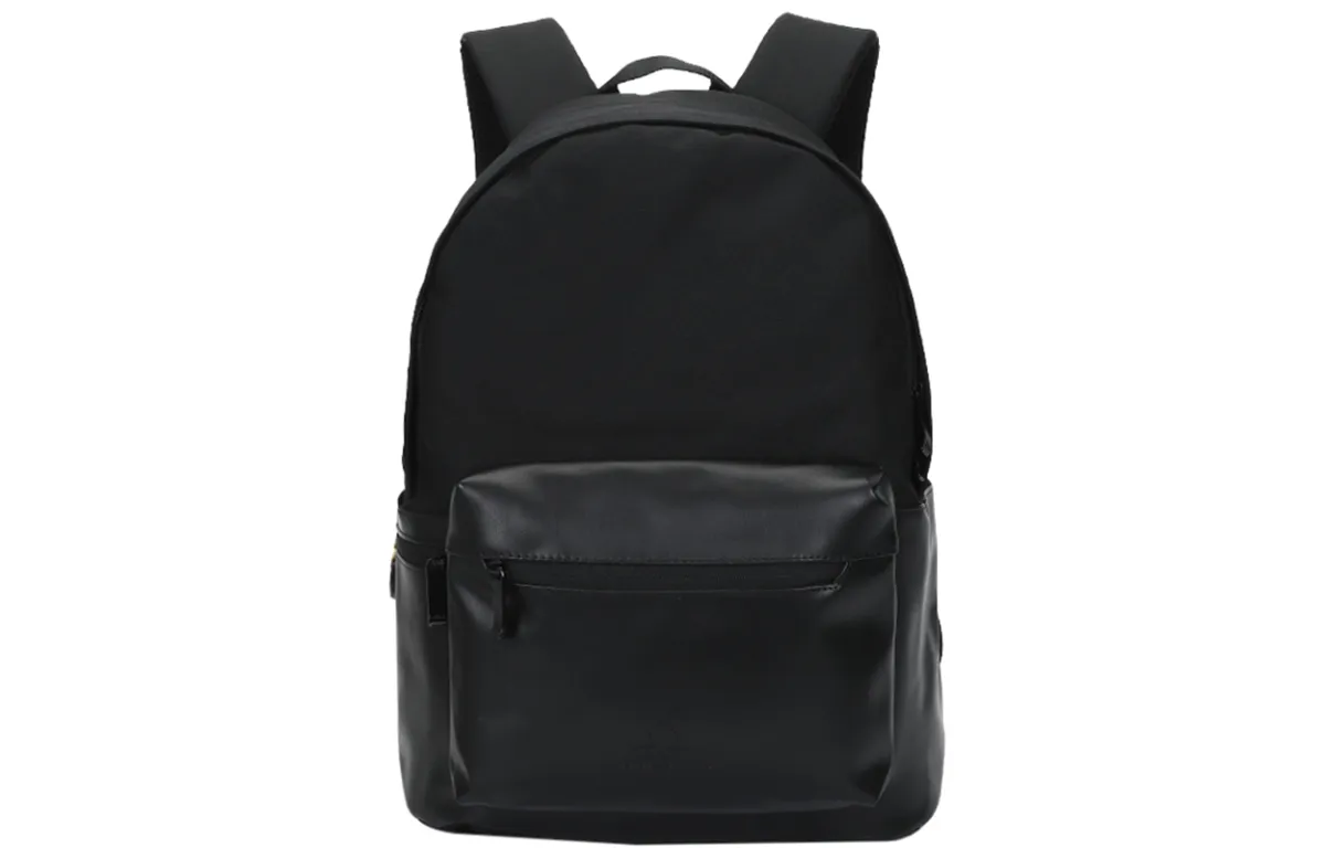 Adidas Artificial Leather PU Backpack Regular Unisex Black