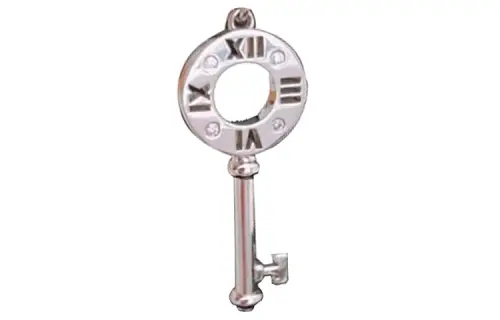 TIFFANY & CO. Keys Charms & Pendants Unisex Silver