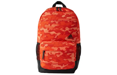 Adidas Polyester Backpack Regular Unisex Orange Red