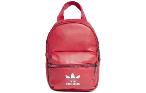 Adidas Originals Artificial Leather Backpack Mini Women's Red