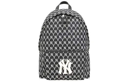 MLB Polyester Backpack Large Unisex Black White