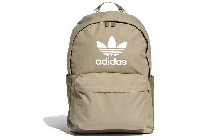 Adidas Originals Trefoil Polyester Backpack Regular Unisex Olive Green