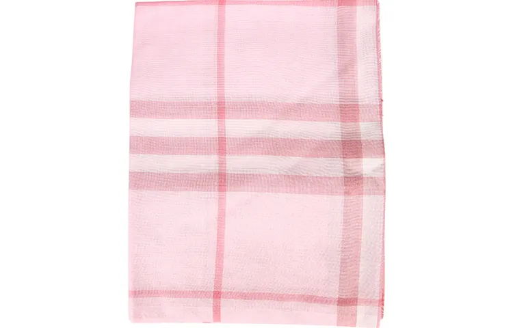 Burberry Knit Scarves Women's Pink