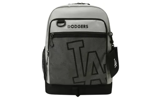 MLB Nylon Fabric Combo Bag, Hanging Bag, Backpack Regular Unisex Concrete Gray