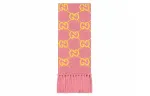 GUCCI Gg Wool Jacquard Scarf