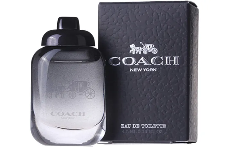 COACH Modern Iris Perfume Sample Pack Woody Fougere Eau De Toilette 4.5ml Vetiver Fragrance Type