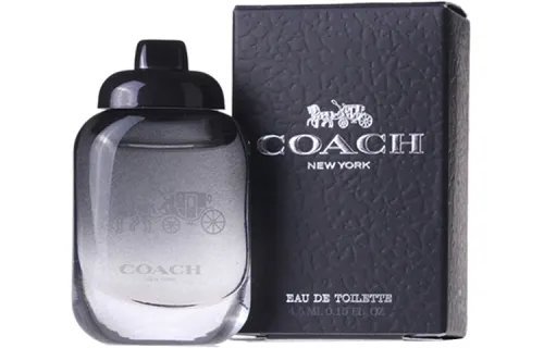 COACH Wooden fragrant perfume sample, woody notes, 4.5 ml