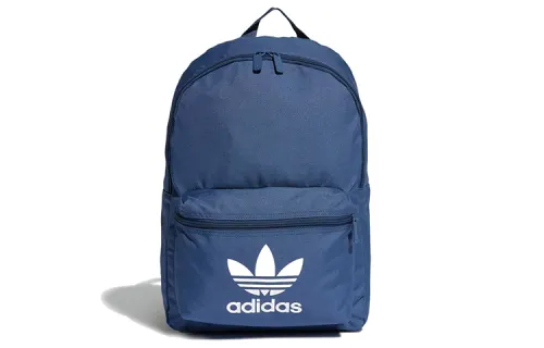 Adidas Originals Trefoil Polyester Backpack Regular Unisex Marine Blue