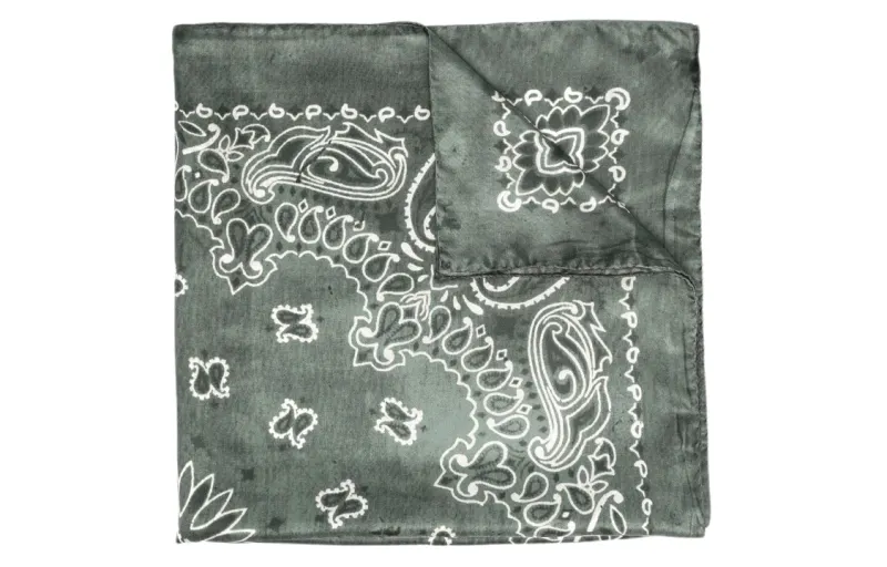 【Previous Season】paisley-pattern silk scarf