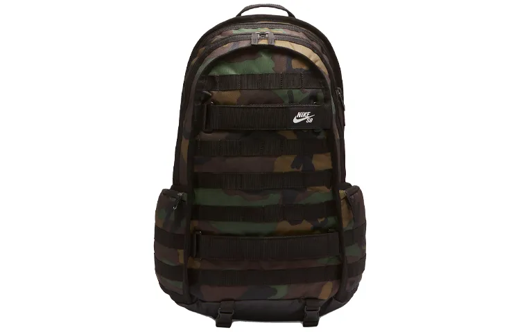 Nike Polyester Backpack Backpacks Unisex Camouflage