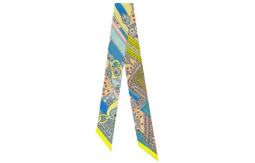 HERMES Twilly Silk Scarves Women's