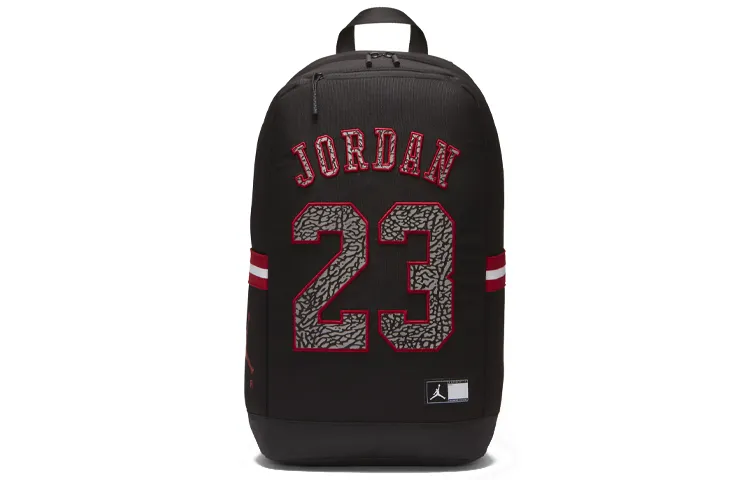 Jordan Polyester Basketball Bag Backpack Regular Unisex Black