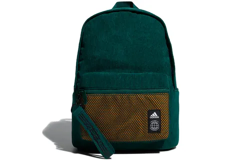 Adidas Polyester Backpack Regular Unisex Dark Green