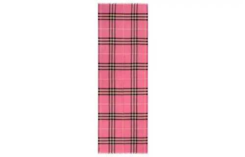 Burberry Knit Scarves Women's Pink