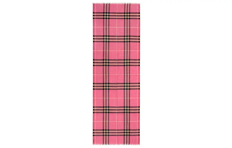Burberry Knit Scarves Women's Pink