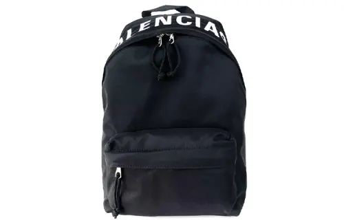 Balenciaga Polyester Backpack Women's Black