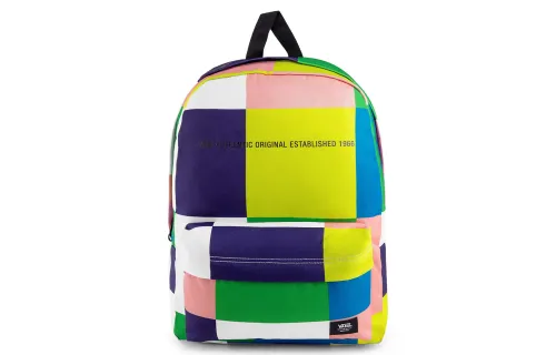 Vans Athleisure Polyester Backpack Regular Unisex Multicolor