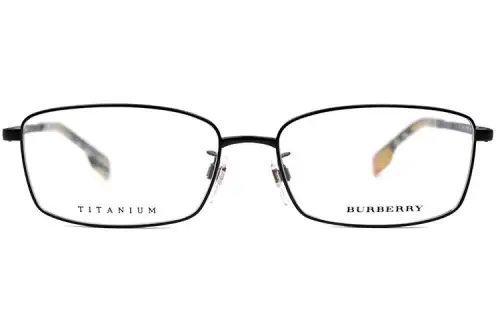 Burberry Prescription Glasses Men's Matte Black