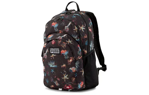 PUMA Polyester Backpack Regular Unisex Dark Umber