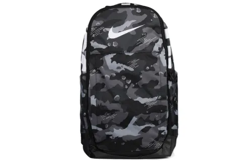 Nike Polyester Backpack Regular Unisex Gray