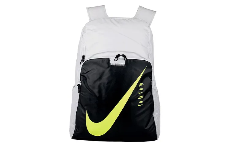 Nike Polyester Backpack Regular Men's Gray Black
