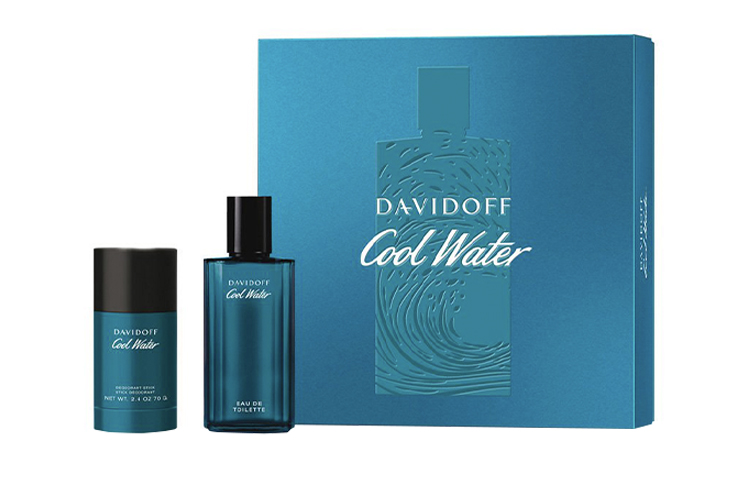 DAWEIDUFU Cold Water Men's Perfumes Marine Eau De Toilette Mint Musk 75ml+75ml