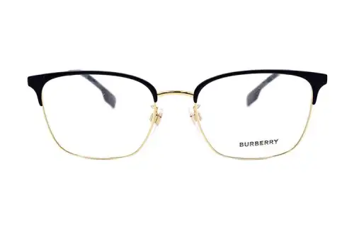 Burberry Prescription Glasses Men's Black/Light Gold