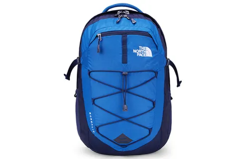 THE NORTH FACE 28L Drawstring Backpack Outdoor Bag Polyester With Nylon Blue Unisex