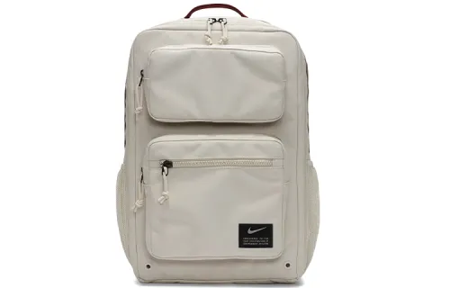 Nike Polyester Backpack Regular Unisex Light Rosewood Umber Gray