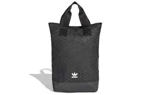 Adidas Originals Artificial Leather Backpack Unisex Pure Black