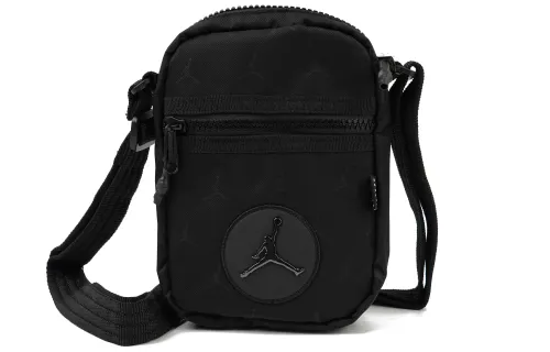 Jordan Nylon Crossbody Bag Regular Unisex Pure Black