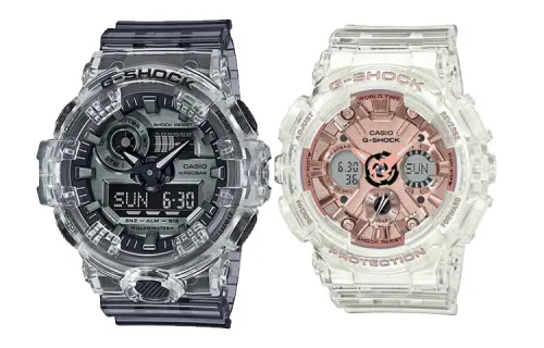 CASIO Unisex Pair Table Series Black Watch