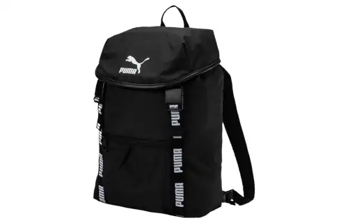 PUMA Polyester Backpack Regular Unisex Black