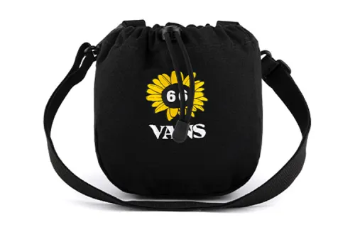 Vans Fabric Bucket Bag, Shoulder Bag, Crossbody Bag Regular Women's Black