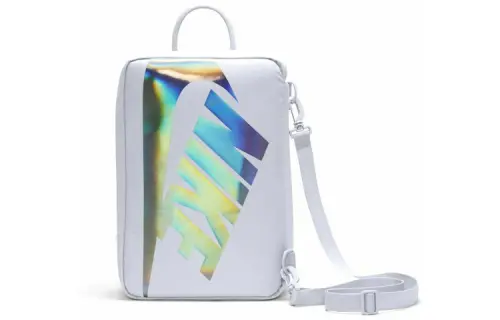 Nike Polyester Shoe Bag, Shoulder Bag, Crossbody Bag Unisex Light Lavender Color