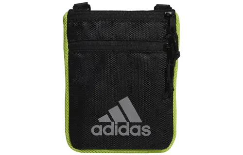 Adidas Polyester Shoulder Bag Unisex Black