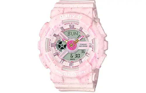 CASIO Women's BABY-G Pink Watch BA-110PI-4APRD