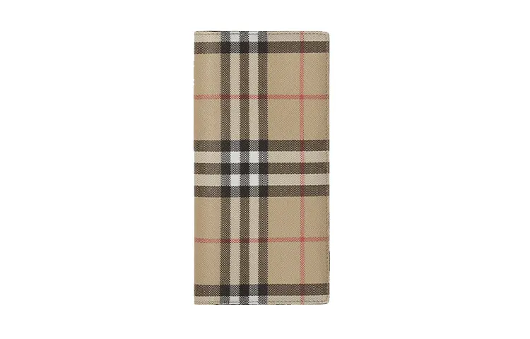 Burberry Canvas Wallet Unisex Archive Beige