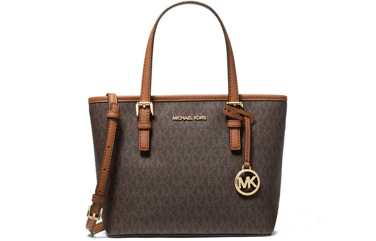MICHAEL KORS  MK Jet Set Logo  Tote