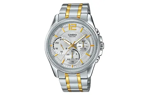 CASIO Men Standard Series 42mm Silver Watch