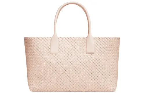 Bottega Veneta Lambskin Handbag Regular Women's Pink