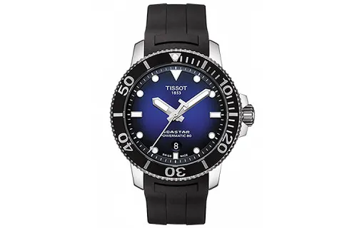 TISSOT Starfish Collection Mechanical Movement Men's Watches Watch 43mm Black Dial Stainless Steel Case