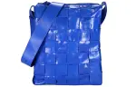 Bottega Veneta Cow Leather Shoulder Bags Women's Blue