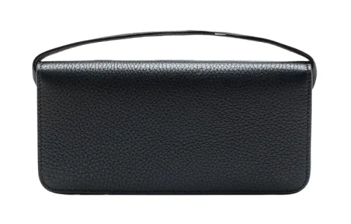 Maison Margiela Travel Set Cow Leather Wallet Unisex Black