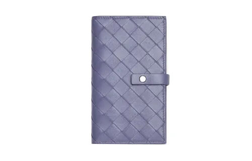 Bottega Veneta Sheepskin With Cow Leather Phone Case Women's Lavender
