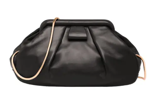 MIU MIU Soft Sheepskin Shoulder Bag, Crossbody Bag Women's Black