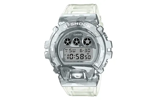CASIO Men Full Metal Series Silver Watch GM-6900SCM-1PR